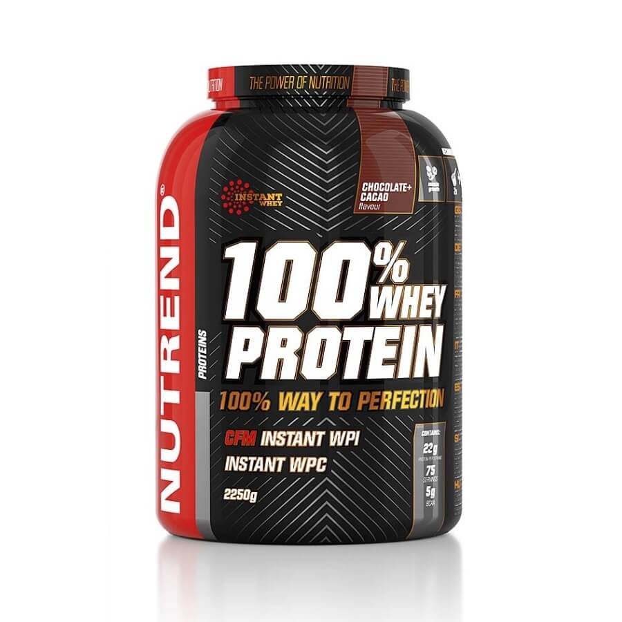 Nutrend 100% WHEY Protein 2250g čučoriedka