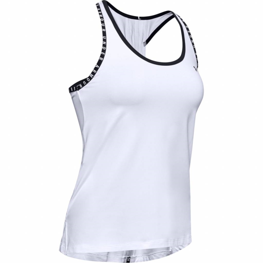 Under Armour Knockout Tank White – L
