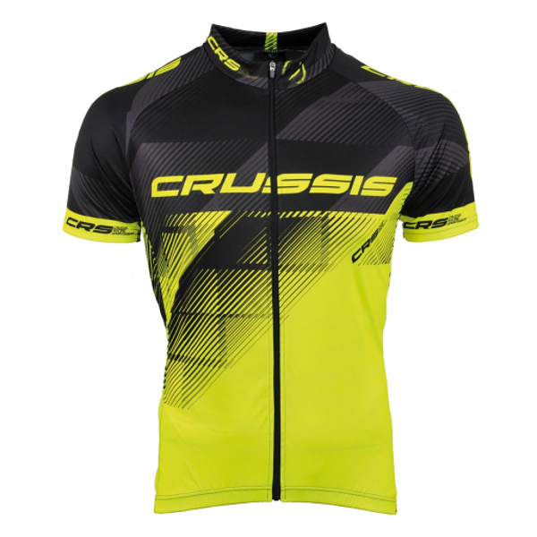 Crussis Crussis čierna-fluo žltá – XL