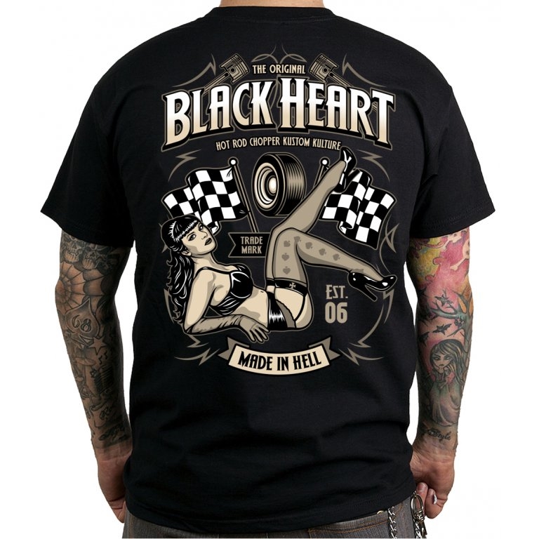 BLACK HEART Melisa čierna – XXL