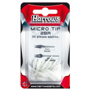Harrows Micro 2BA bílé 30 ks