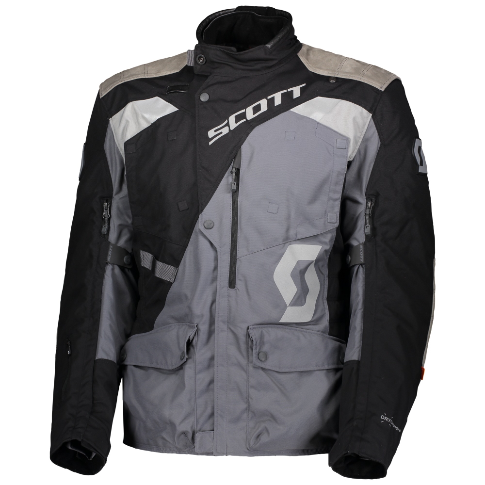 Scott MOTO Dualraid Dryo Jacket black/iron grey – S