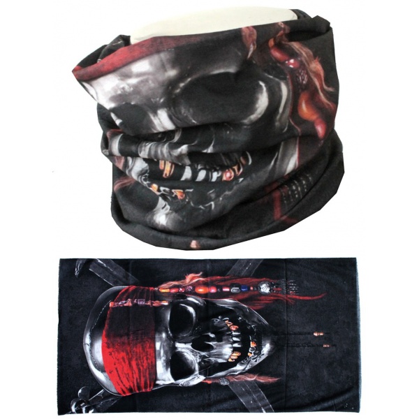 MTHDR Scarf Pirate Skull