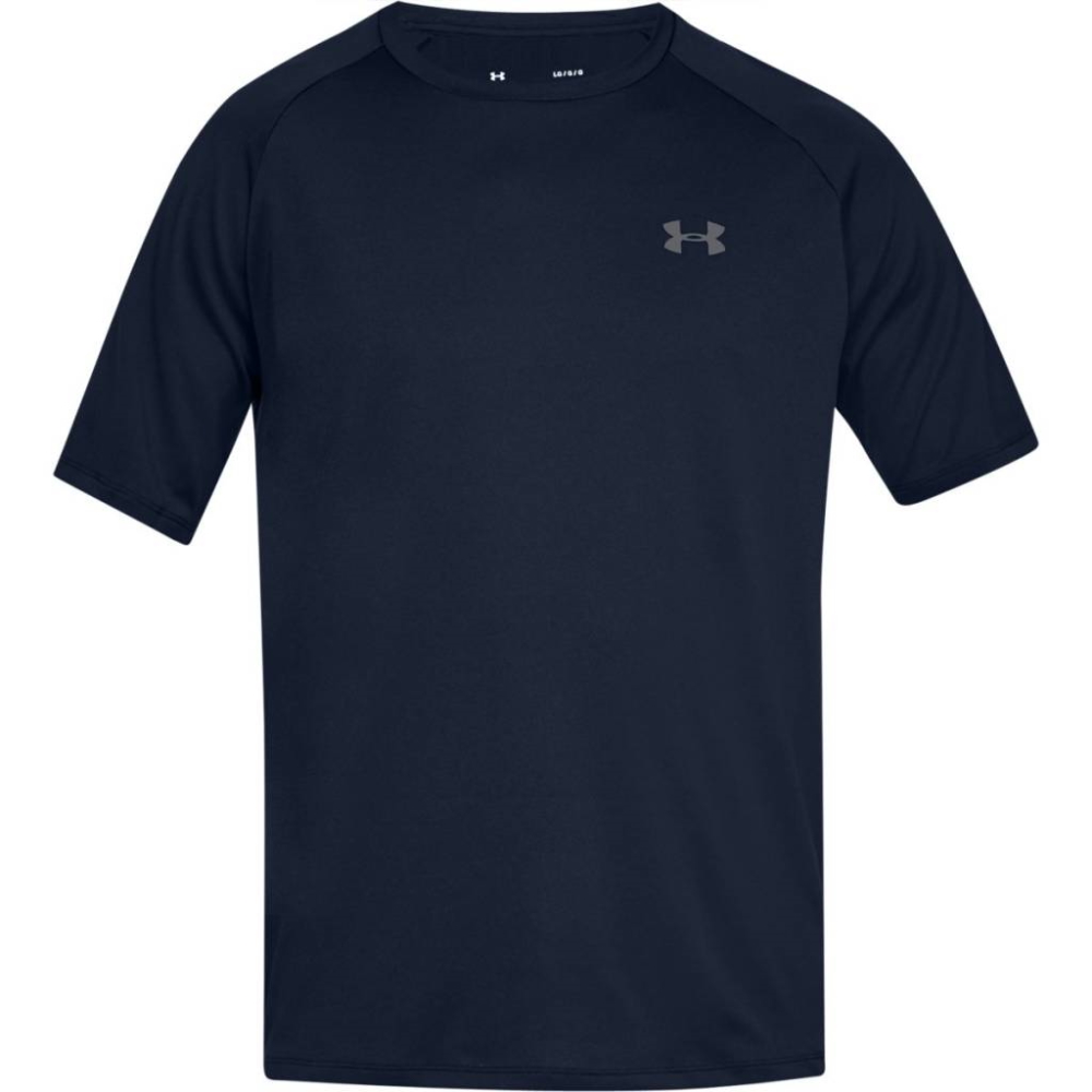 Under Armour Tech SS Tee 2.0 Academy/Graphite – XS