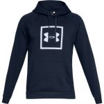 Under Armour Rival Fleece Logo Hoodie Academy/ White - L