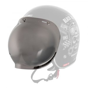 W-TEC Přídavné hledí k helmě Kustom a V541 zrkadlovo dýmové