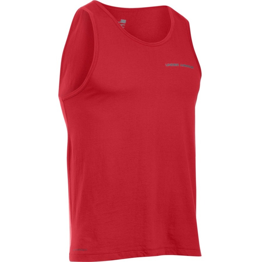 Under Armour Charged Cotton Tank Brick Red – S