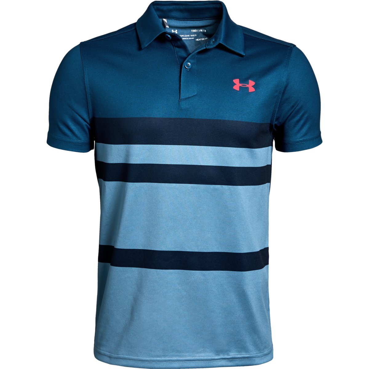 Under Armour Tour Tips Engineered Polo Petrol Blue – YL
