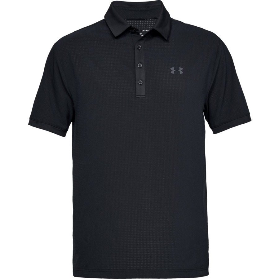 Under Armour Playoff Vented Polo Black – XS