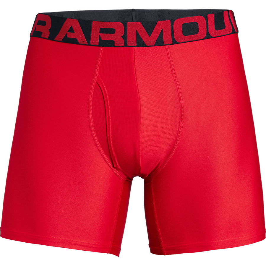 Under Armour Tech 6in 2 Pack Red – S