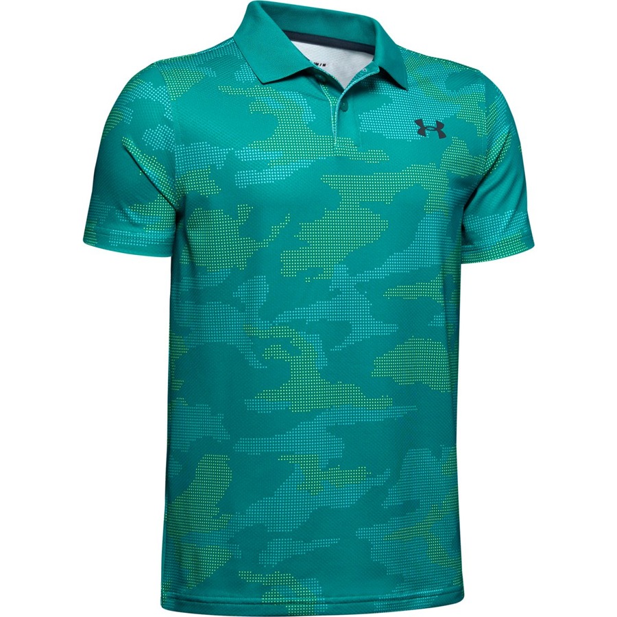 Under Armour Performance Polo 2.0 Novelty Teal Rush – YM