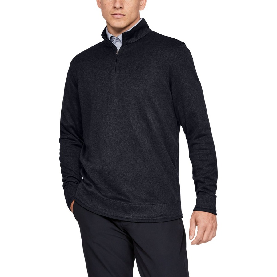 Under Armour SweaterFleece 1/2 Zip Black – XL