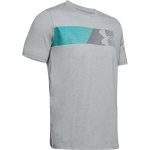 Under Armour Fast Left Chest 2.0 SS Steel Light Heather - XL