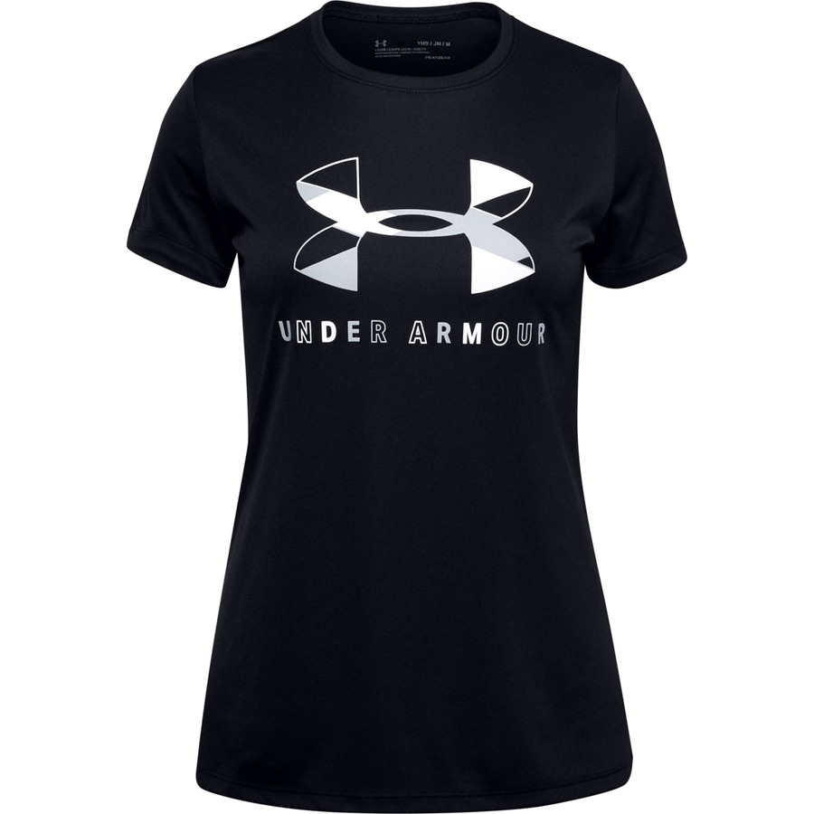 Under Armour Tech Graphic Big Logo SS T-Shirt Black – YS