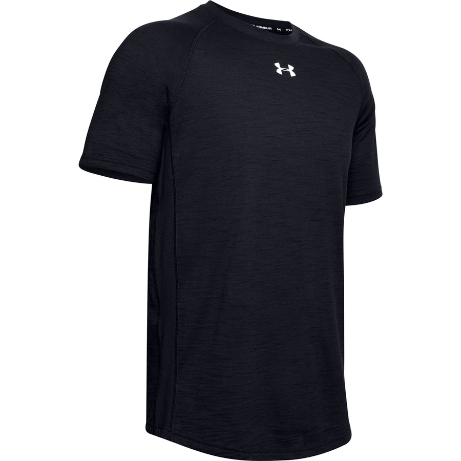 Under Armour Charged Cotton SS Black – L