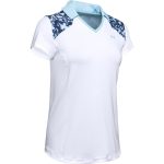 Under Armour Zinger Blocked Polo White - S