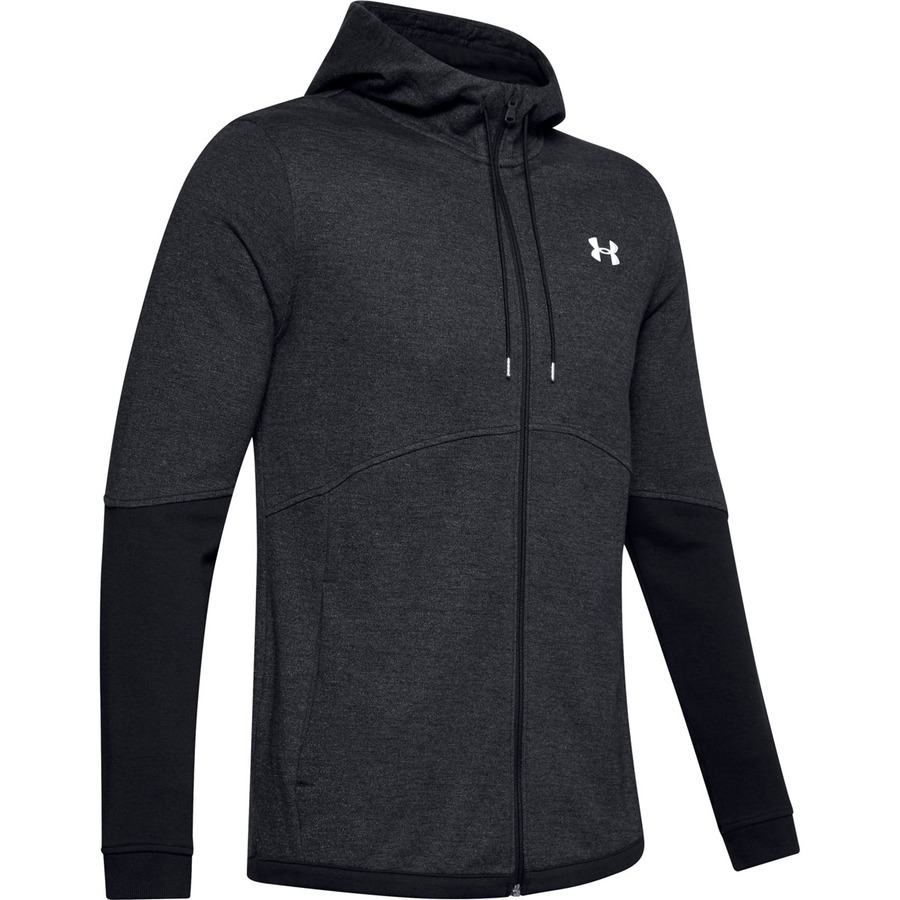 Under Armour Double Knit FZ Hoodie Black – S