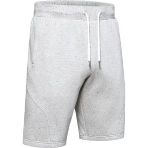 Under Armour Speckled Fleece Shorts Onyx White – S