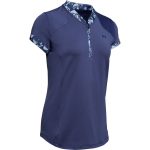 Under Armour Zinger Zip Polo Blue Ink - S
