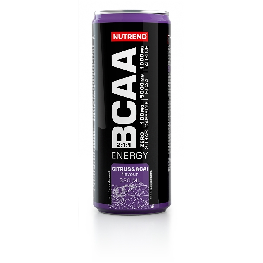 Nutrend BCAA Energy 330 ml citrus+acai