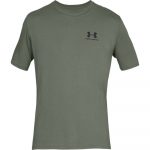 Under Armour Sportstyle Left Chest SS Moss Green /  / Black - L