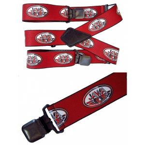 MTHDR Suspenders JAWA Red Red
