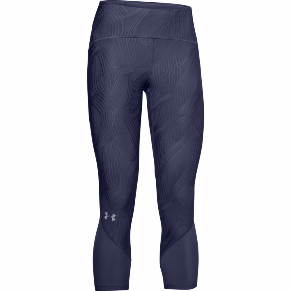 Under Armour W Fly Fast Jacquard Crop Blue Ink – XS