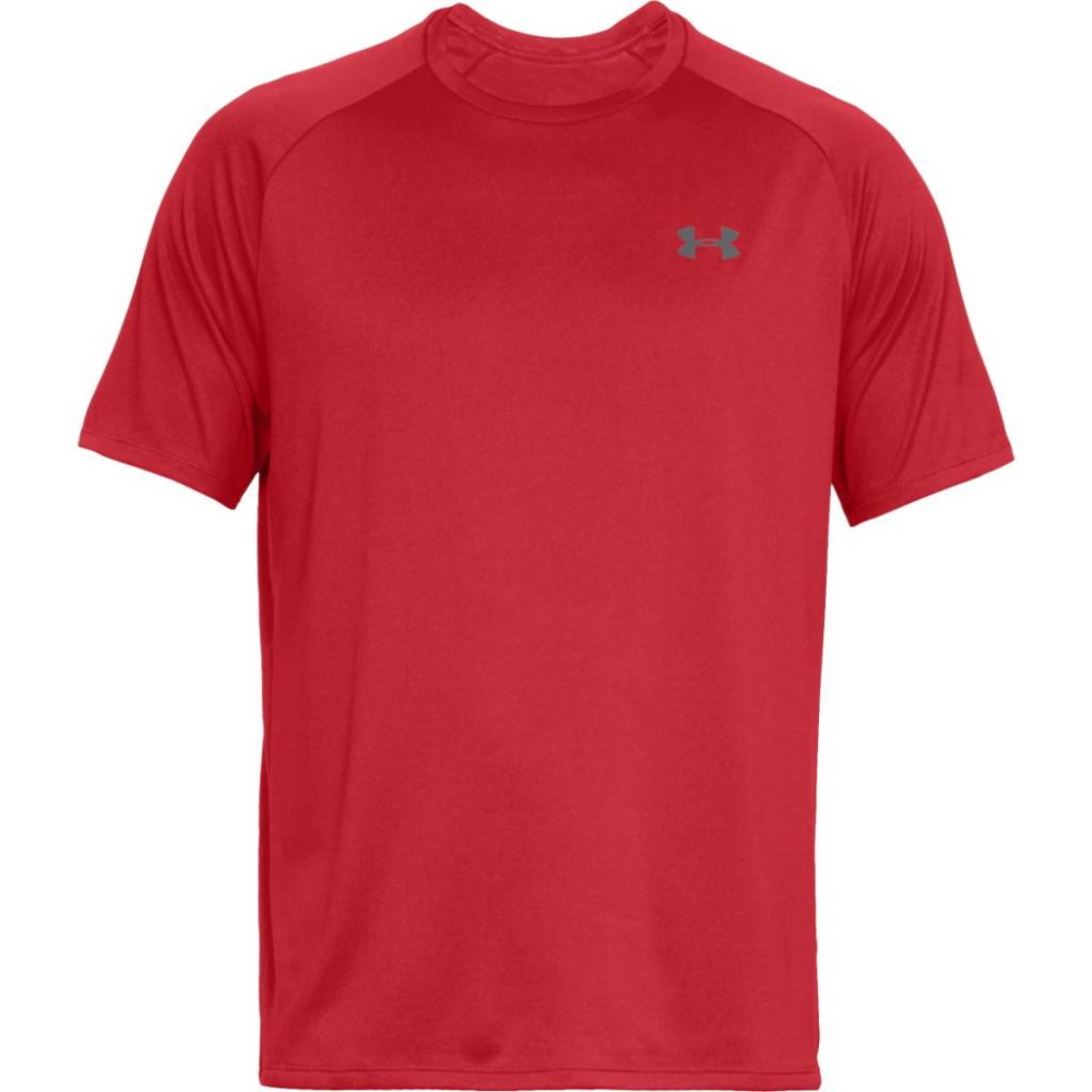 Under Armour Tech SS Tee 2.0 Red/Graphite – XXL