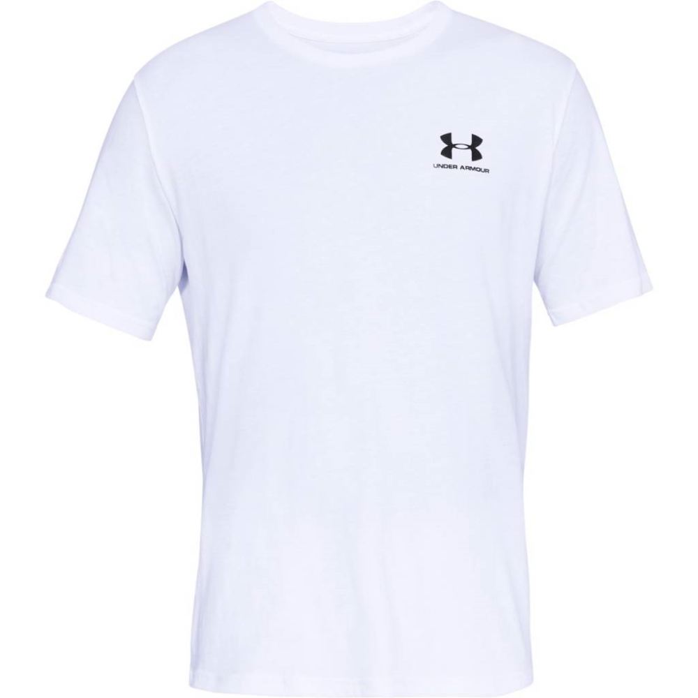 Under Armour Sportstyle Left Chest SS White /  / Black – XS